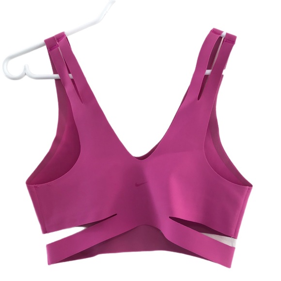 Nike Pink Light Support Non Padded Training Bra - Picture 3 of 7